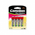 Camelion..LR 6 Plus Alkaline BL-4 LR6-BP4, батарейка,1.5В 4 шт. в уп-ке
