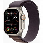 Apple Watch Ultra 2 GPS + Cellular, 49mm Titanium Case with Indigo Alpine Loop Small MRER3LL/A