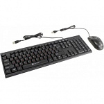 Клавиатура + мышь Oklick 630M черный USB 1091260
