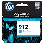 HP 3YL77AE Картридж № 912 струйный голубой 315 стр HP OfficeJet 801x/802x
