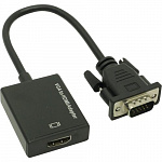 Espada Конвертер VGA + 3,5mm audio jack to HDMI, HCV0201 44083