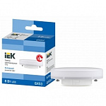 Iek LLE-T80-8-230-65-GX53 Лампа светодиодная ECO T75 таблетка 8Вт 230В 6500К GX53 IEK