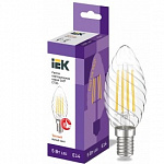 Iek LLF-CT35-5-230-30-E14-CL Лампа LED CT35 свеча вит. 5Вт 230В 3000К E14 серия 360°
