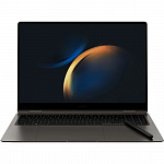 Ноутбук Samsung Galaxy Book 3 Pro 360 NP960, 16", трансформер, AMOLED, Intel Core i7 1360P, Intel Evo 2.2ГГц, 12-ядерный, 16ГБ LPDDR5, 1ТБ SSD, Intel Iris Xe graphics , Windows 11 Home, графитовый
