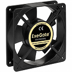 Exegate EX289015RUS Вентилятор 220В ExeGate EX12025SAL 120x120x25 мм, Sleeve bearing подшипник скольжения, подводящий провод 30 см, 2100RPM, 32dBA