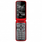TEXET TM-408 мобильный телефон цвет красный