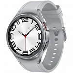 Смарт-часы Samsung Galaxy Watch 6 Classic, 47мм, 1.5", серебристый / серебристый sm-r960nzsacis
