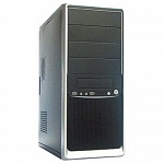 Miditower SP Winard 3010 w/o PSU black/silver 2*USB 2*Audio 24pin ATX