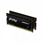 Kingston DRAM 16GB 3200MHz DDR4 CL20 SODIMM Kit 2x8Gb FURY Impact KF432S20IBK2/16