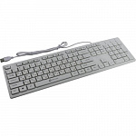 Клавиатура Oklick 500M белый USB slim Multimedia 1061586