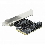 ORIENT J585S5, Контроллер PCI-Ex4 v3.0, SATA3.0 6Gb/s, 5-port int, JMicron JMB585 chipset, oem