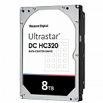 8Tb WD Ultrastar DC HC320 SATA 6Gb/s, 7200 rpm, 256mb buffer, 3.5"