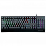 Гарнизон Клавиатура игровая GK-210G, USB, черный, 104 клавиши, подсветка Rainbow, кабель 1.5м