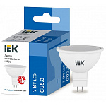 Iek LLE-MR16-7-230-65-GU5 Лампа светодиодная ECO MR16 софит 7Вт 230В 6500К GU5.3 IEK