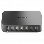 D-Link DUB-H7/B/D2A черный Концентратор 7ми портовый USB 2.0