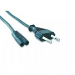 Cablexpert Кабель питания для ноутбуков, аудио/видео техники 1,8м, VDE, 2-pin, черный, пакет" PC-184-VDE-1.8М