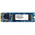 Накопитель SSD Apacer AST280 120GB AP120GAST280-1 M.2, SATA III, 120 Гб, скорость чтения/записи: 500/470 Мб, 39000 IOPS, TLC