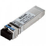 D-Link DEM-436XT-BXU/A1A PROJ WDM SFP-трансивер с 1 портом 10GBASE-LR Tx: 1270 нм, Rx: 1330 нм для одномодового оптического кабеля до 20 км