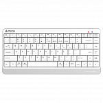 Клавиатура A4Tech Fstyler FBK11 белый/серый USB беспроводная BT/Radio slim 1595335