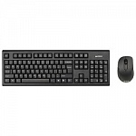 A-4Tech Клавиатура + мышь 7100N клав:черный мышь:черный USB беспроводная 613833