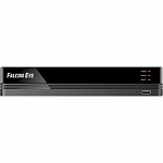 Falcon Eye FE-MHD5216 16 канальный 5 в 1 регистратор: запись 16 кан 8 MP 7 к/с; 8MP-N 15к/с; 5 MP 12 к/с; 4MP 15 к/с; 1080P/ 720P/960H/D1/CIF 25/30 к/с; Н.264/H.265/H265+; HDMI, VGA, SATA*2