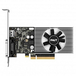 Palit PCI-E PA-GT1030 2GD4 nVidia GeForce GT 1030 2048Mb 64bit DDR4 1151/2100 DVIx1/HDMIx1/HDCP Ret low profile NEC103000646-1082F RTL