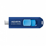 Флеш Диск A-DATA 256GB ACHO-UC300-256G-RNB/BU UC300, USB 3.2/TypeC, синий/голубой