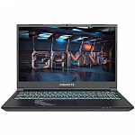 Ноутбук игровой GIGABYTE G5 KF5-H3KZ353SD, 15.6", 2023, IPS, Intel Core i7 13620H 2.4ГГц, 10-ядерный, 16ГБ DDR5, 512ГБ SSD, NVIDIA GeForce RTX 4060 для ноутбуков - 8 ГБ, Free DOS, черный