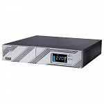 UPS PowerCom SRT-1500A LCD Line-Interactive, 1500VA / 1350W, Rack/Tower, IEC, Serial+USB, SmartSlot, подкл. доп. батарей
