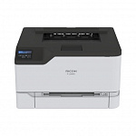 Ricoh LE P C200w Цветной лазерный принтер, A4, 512Мб, 24стр/мин, дуплекс, PCL, PS, LAN, WiFi, сткартриджи 750/500стр, самозапуск 408434