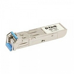 D-Link 331R/20KM/A1A WDM SFP-трансивер с 1 портом 1000BASE-BX-U Tx:1310 нм, Rx:1550 нм для одномодового оптического кабеля