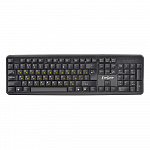 Exegate EX279937RUS Клавиатура Exegate LY-331, USB, шнур 1,5м, черная, 104кл, Enter большой, OEM