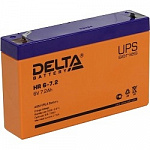 Delta HR 6-7.2 7.2 А\ч, 6В свинцово- кислотный аккумулятор