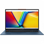 Ноутбук/ ASUS K5504VA-MA086W 15.6"2880x1620 OLED/Intel Core i5 13500H2.6Ghz/16384Mb/512PCISSDGb/noDVD/Int:Intel Iris Xe Graphics/Cam/BT/WiFi/75WHr/war 1y/1.7kg/Solar Blue/Win11Home