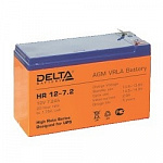 Delta HR 12-7.2 7.2 А\ч, 12В свинцово- кислотный аккумулятор