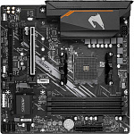 Gigabyte B550M AORUS ELITE 1.1 Soc-AM4 AMD B550 4xDDR4 mATX AC`97 8ch7.1 GbLAN RAID+DVI+HDMI