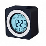Perfeo Часы-будильник "Bob", чёрный, PF-F3616 время, температура
