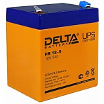 Delta HR 12-5 5 А\ч, 12В свинцово- кислотный аккумулятор