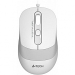 A-4Tech Мышь FStyler FM10 WHITE белый/серый оптическая 1000dpi USB 1147676