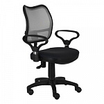 Бюрократ Ch-599AXSN/TW-11 Кресло спинка черная сетка, сиденье черный TW-11 664000