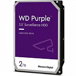 Жесткий диск WESTERN DIGITAL Purple 2Тб 256 Мб 5400 об/мин 3,5" WD23PURZ