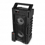 SVEN PS-435, черный, акустическая система 2.0, мощность 2x10 Вт RMS, TWS, Bluetooth, FM, USB, microSD, LED-дисплей, ПДУ, встроенный аккумулятор