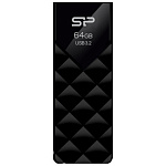 Флешка USB Silicon Power Blaze B03 64ГБ, USB3.1, черный sp064gbuf3b03v1k