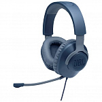 Наушники с микрофоном JBL Quantum 100 синий 1.2м мониторные оголовье JBLQUANTUM100BLU