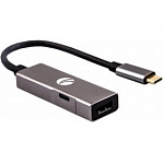 VCOM CU452 Адаптер USB 3.1 Type-Cm -- HDMI Af , 4K@60Hz, PD charging, Aluminum Shell, VCOM CU452