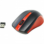 Oklick 485MW black/red optical 1200dpi cordless USB 2but 997828