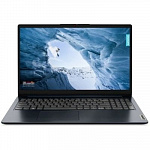 Ноутбук 15.6" HD LENOVO IdeaPad 1 blue Cel N4020/8Gb/256Gb SSD/VGA int/noOS 82V700DMPS