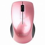 Gembird MUSW-370 Мышь беспроводная, розовый, 2.4ГГц, 2кн+колесо-мышка, 1000 DPI, оптический