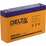 Delta DTM 607 7 А\ч, 6В свинцово- кислотный аккумулятор
